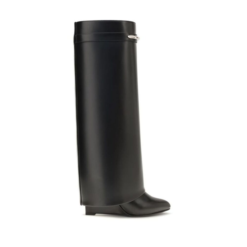 Givenchy Black Calf Leather Bos Taurus Women's Boots